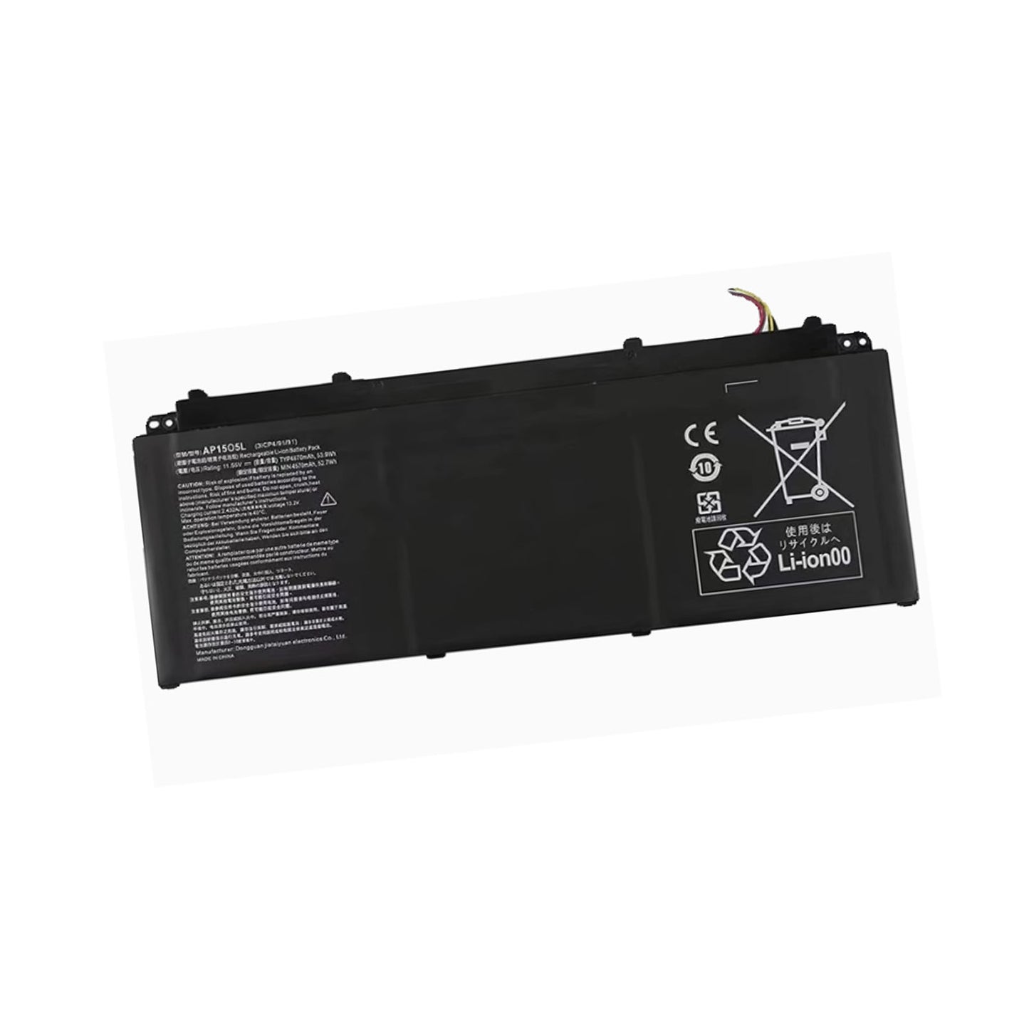 Replacement Battery AP1505L Replace for Aspire S13 S5-371 Series AP15O5L 3ICP4/91/91 11.55V,53.9Wh