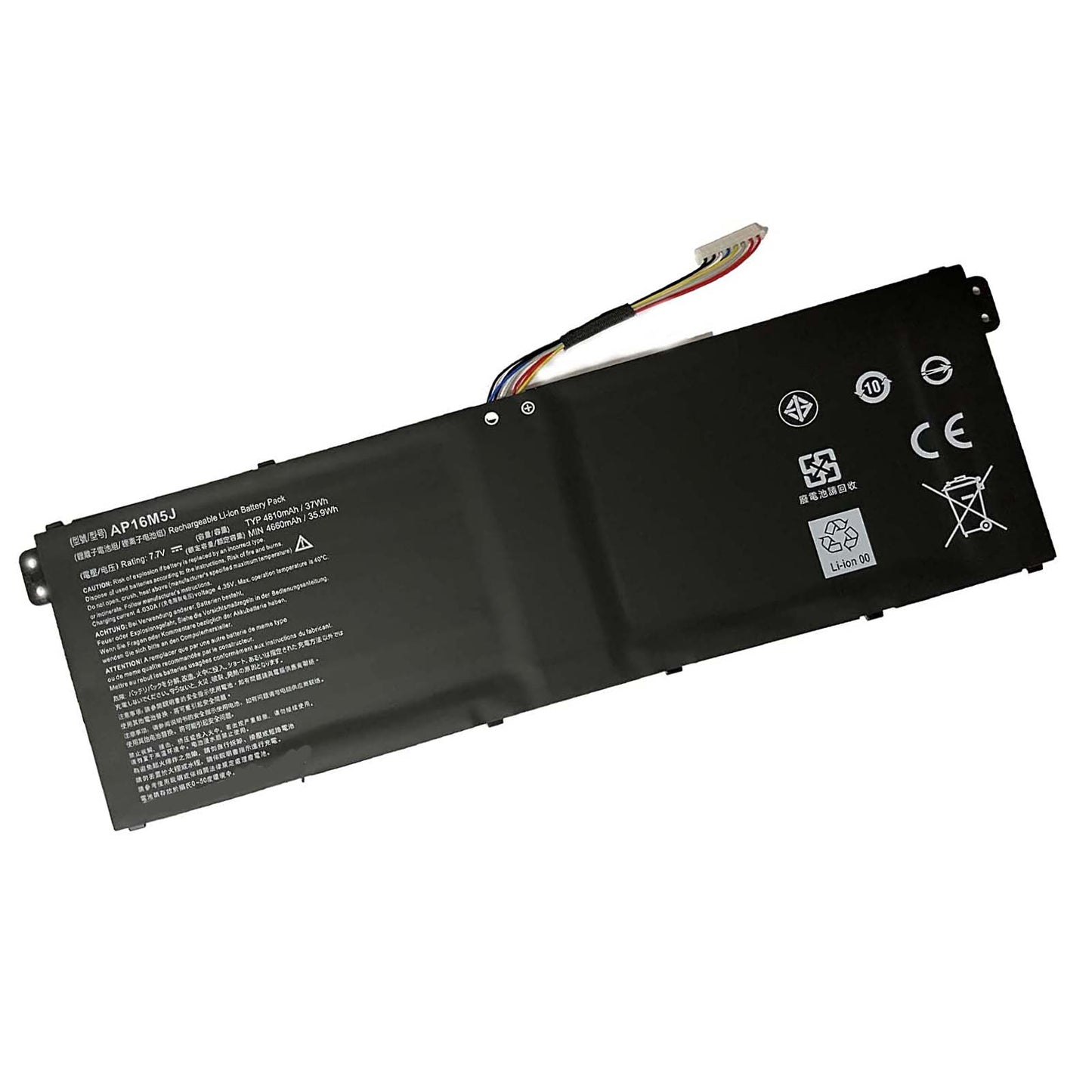 7.7V AP16M5J Replacement Battery for Aspire 1 A114-31 A114-31-C3E6 A114-31-C44C A114-31-C4TY A114-31-C4ZV A114-31-C5Z2 A114-31-C6FA A114-31- C8PT KT00205005