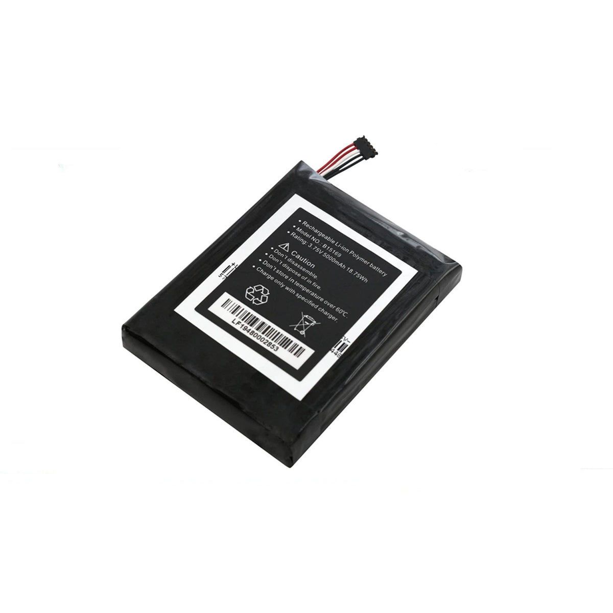 Replacement Rechargeable Battery B15169 for Video Doorbell 1st Generation Video doorbell
