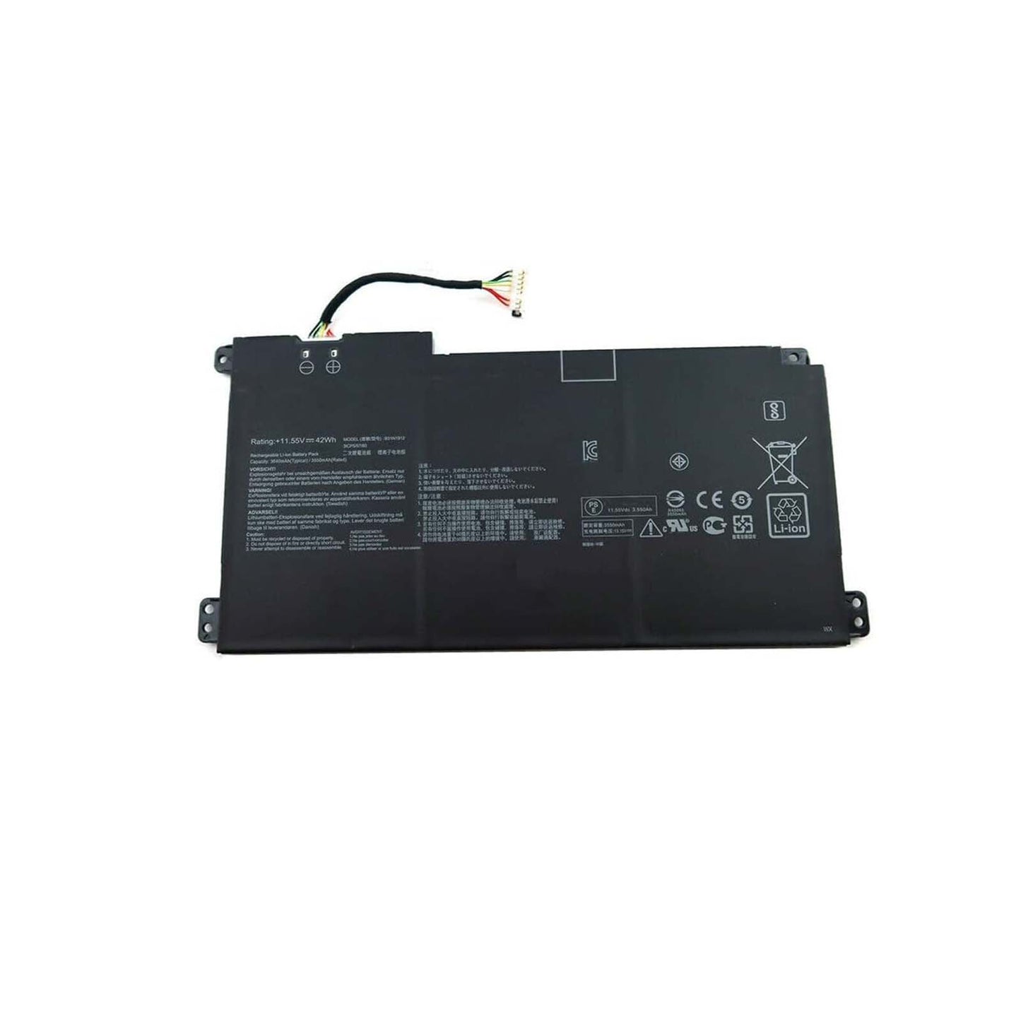 Replacement Laptop B31N1912 Battery for VivoBook 14 E410 E410M E410MA L410MA Series 0B200-0368000