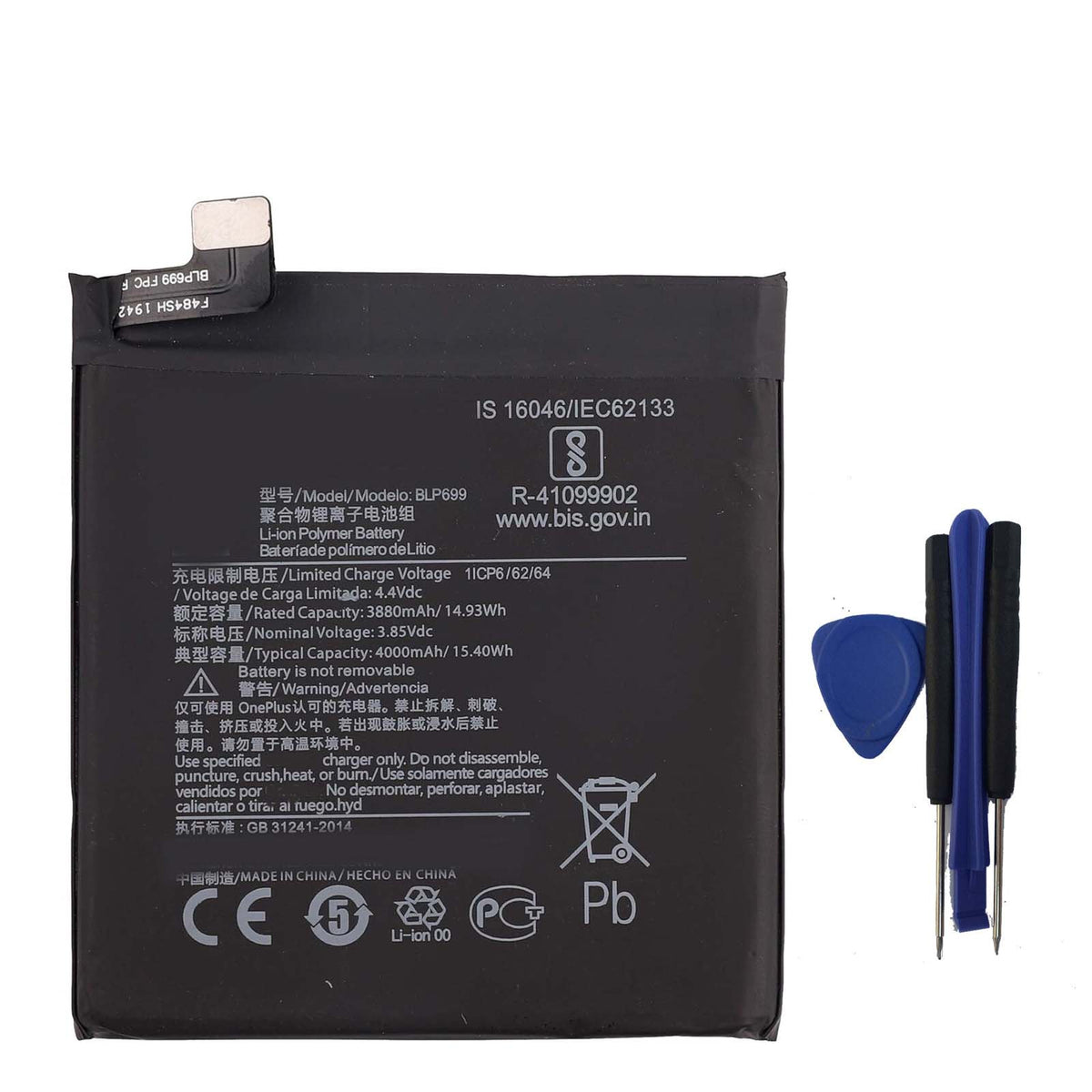 Replacement BLP699 Internal Battery For OnePlus 7 Pro one plus 1+7Pro GM1910 Mobile Phone