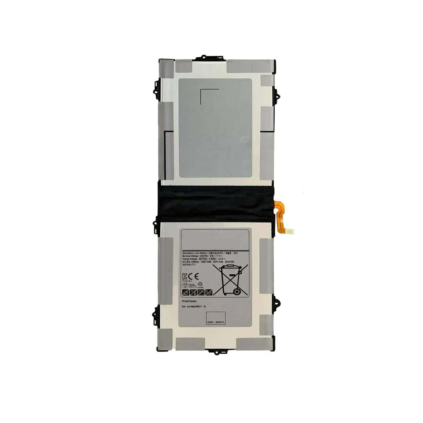 EB-BW720ABA Laptop Replacement Battery for ChromeBook Plus V2 XE520QAB Series XE520QAB-K01US XE520QAB-K02US XE520QAB-K03US EB-BW720ABE BA43-00390A