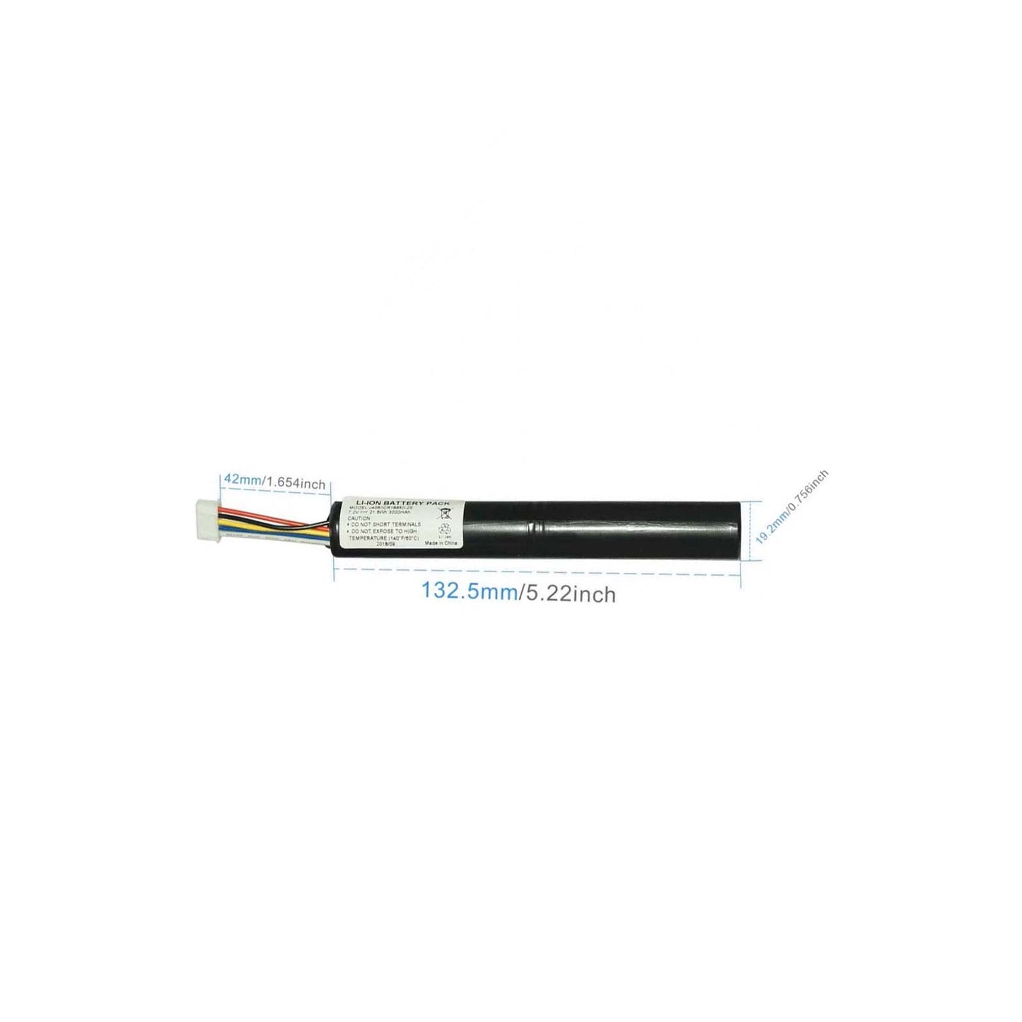 Replacement J406 ICR18650NH-2S Battery Replace for Bang & Olufsen BeoLit 15, BeoLit 17, BeoPlay A2, BeoPlay A2 Active