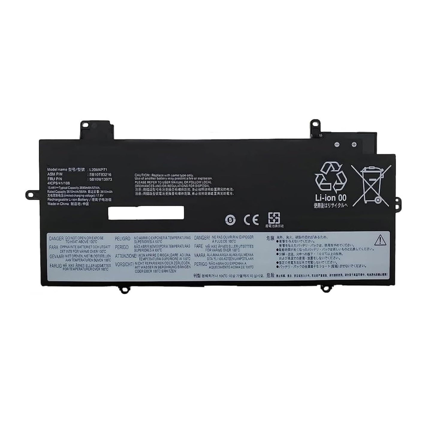L20M4P71 L20L4P71 Replacement Battery for ThinkPad X1 Carbon 9th Gen X1 Carbon 2021 10th Gen X1 Carbon 2022 Series