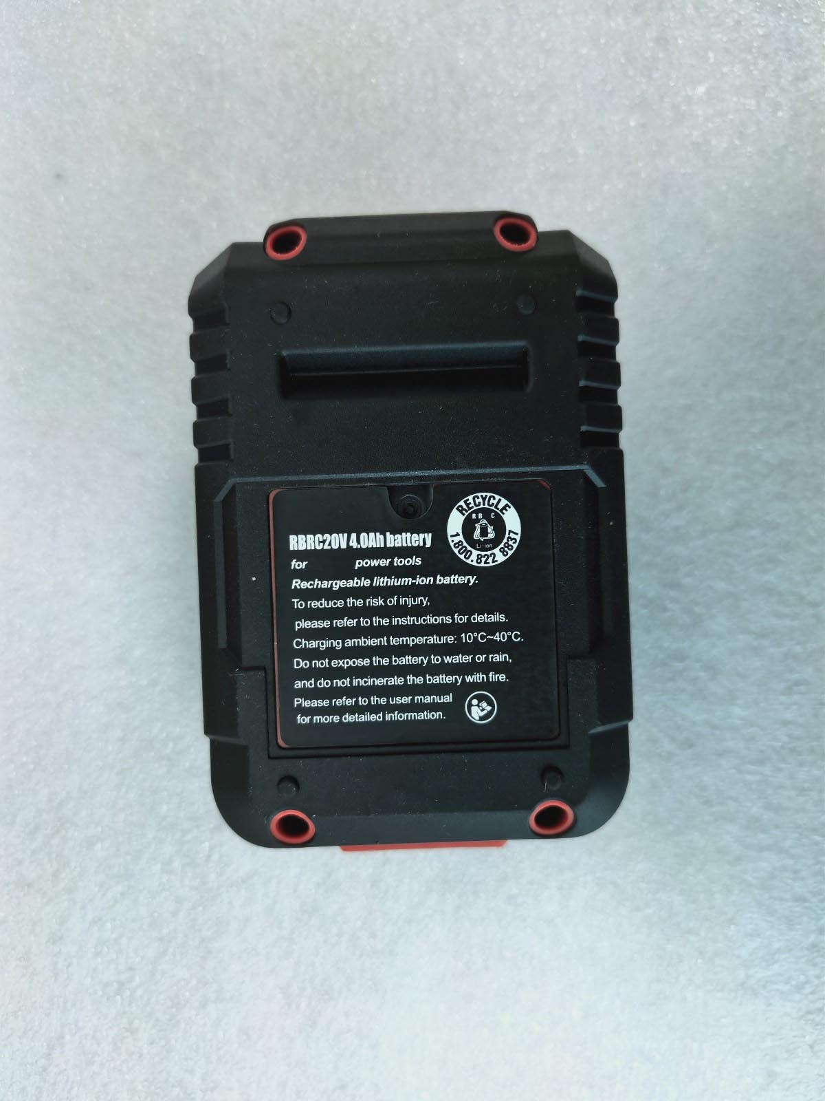Replacement for Bauer 20V Battery 4.0Ah Capacity Lithium-Ion Batteries 2 Packs