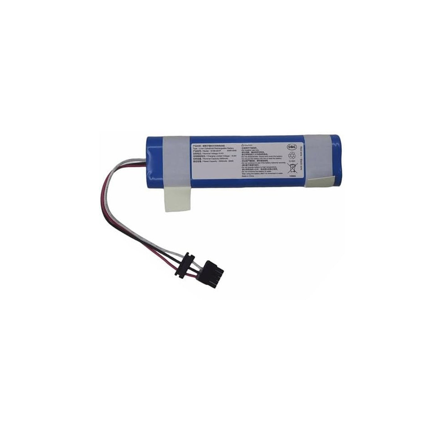 Replacement MH1-4S1P-SC Battery Replace for Mop Pro Robot Vacuum Cleaner STYTJ02YM