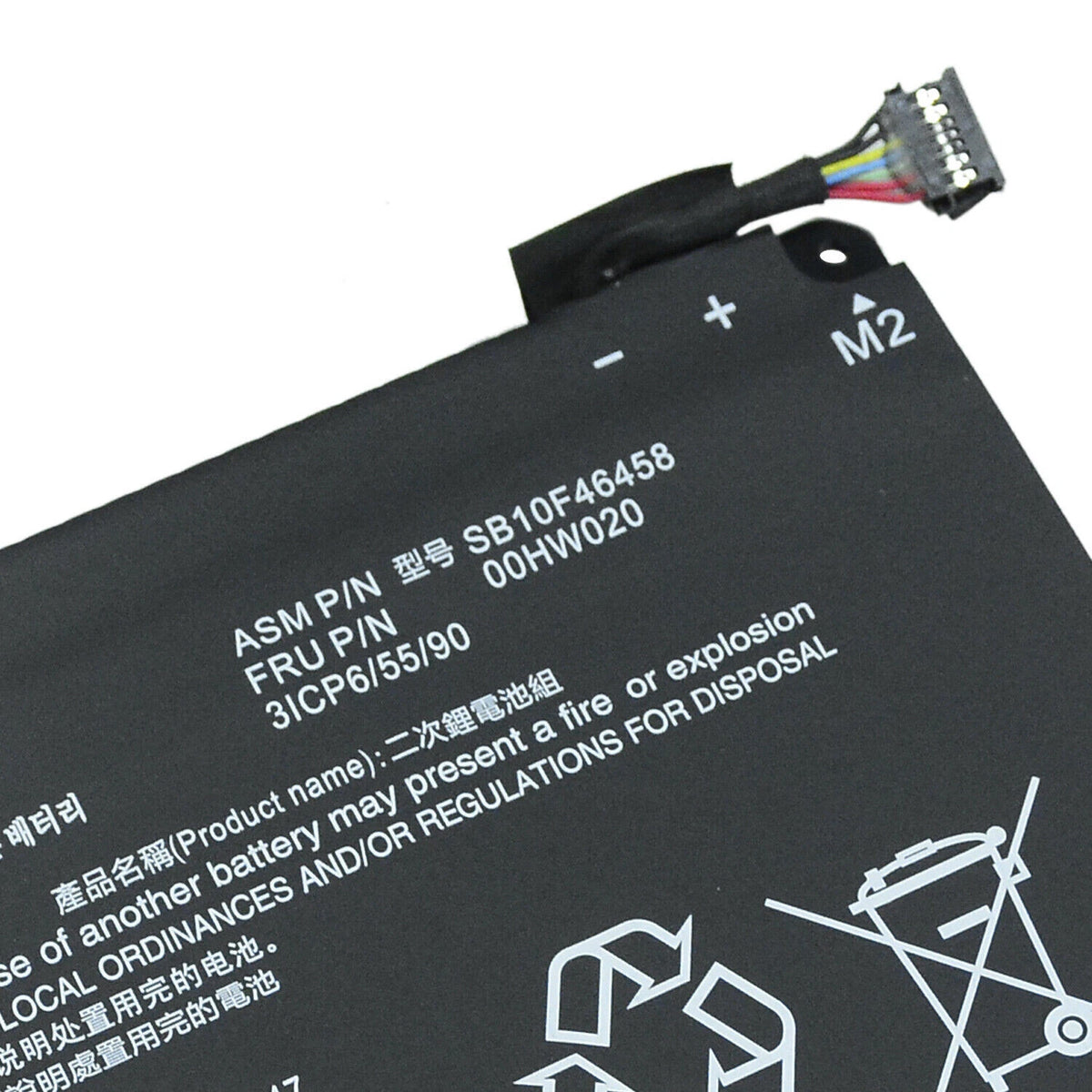 Replacement 00HW020 00HW021 Battery For Lenovo ThinkPad Yoga 460 Yoga P40 Series SB10F46458