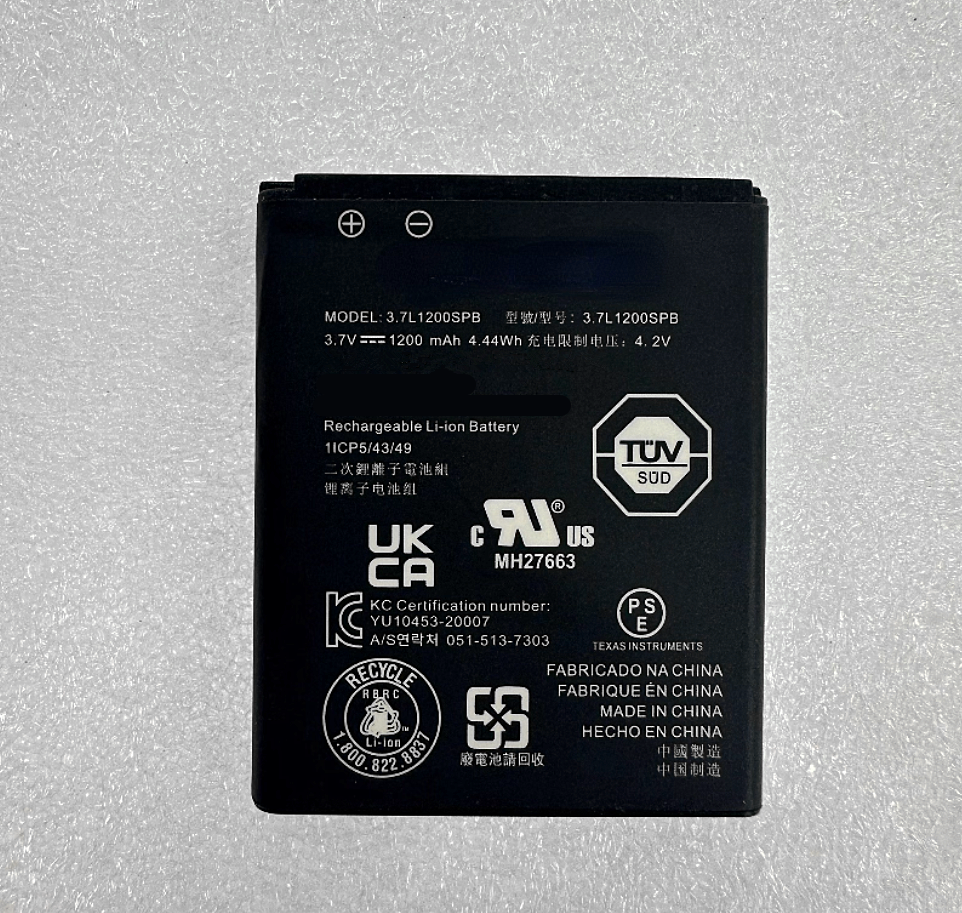 Replacement Battery for Texas Instruments TI-84 Plus CE 3.7L1200SPB/3.7L12005SPB - P11P35-11