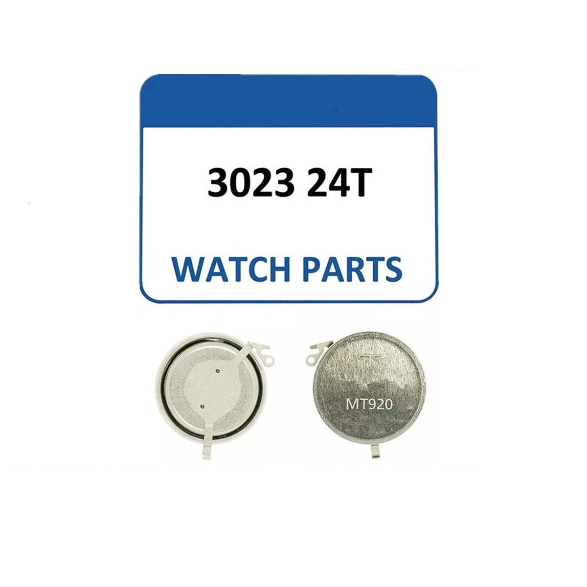 For Seiko Kinetic Watch Capacitor 3023 24T / 44Z Rechargeable Replacement Battery