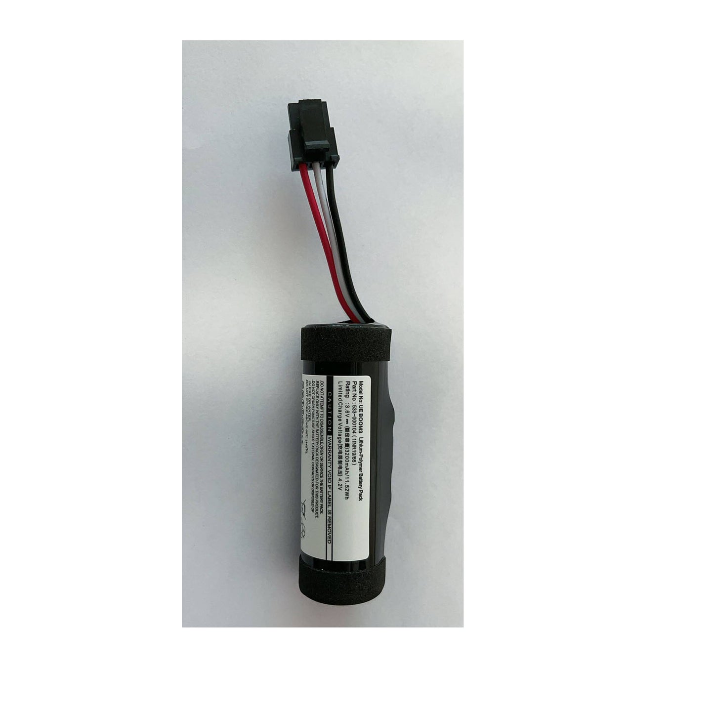 Replacement Battery 533-000104 533-000138 Compatible with Logitech UE Boom2 3 Bluetooth Speaker