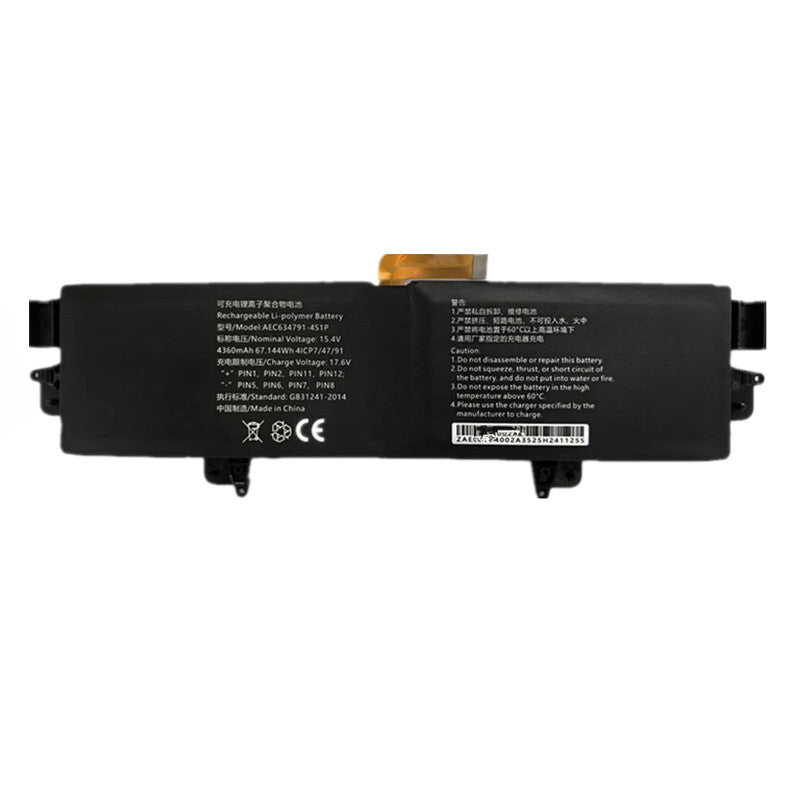 Replacement AEC634791-4S1P Battery For GPD WIN Max 2 GPD Win Max2 Handheld Gaming PC