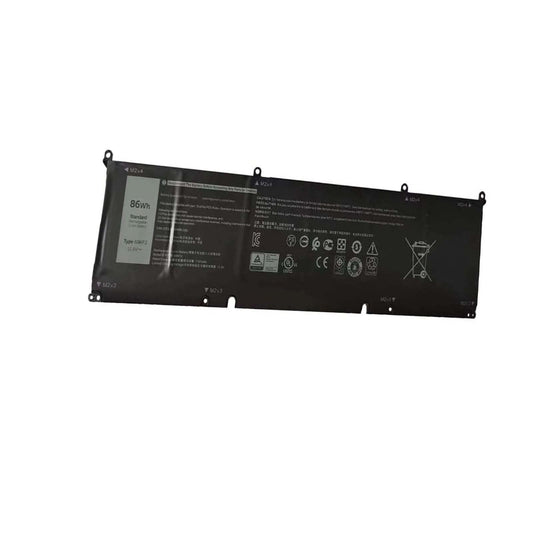 11.4V,86Wh 69KF2 070N2F M59JH 8FCTC Replacement Battery for Precision 5550 P91F 5560 Series XPS 15 9500 9510 Series XPS 15 9500 Core i7 4K UHD Series