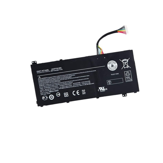 AC14A8L Replacement Battery Compatible with Aspire V15 Nitro VN7-571 VN7-571G VN7-591 VN7-591G VN7-572G Series P/N: 3ICP7/61/80 KT.0030G.001 KT.0030G.013