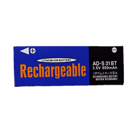 AD-S30BT AD-S31BT 3.6V 800mAh Replacement Battery For Sharp AD-S30/S31 AD-T50/AD-T51 BP-800S