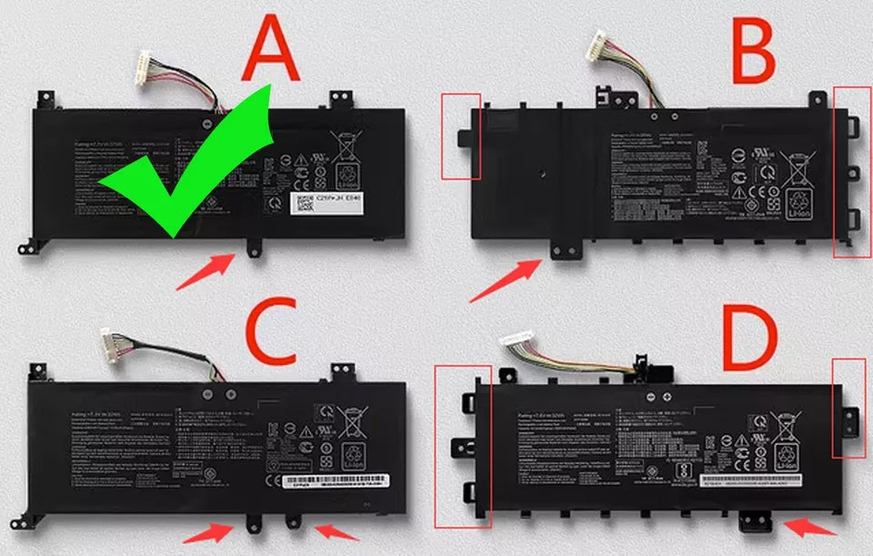 Replacement B21N1818-2 Laptop Battery for Asus VivoBook 14 X412 X412DA X412FA X412UA X515J