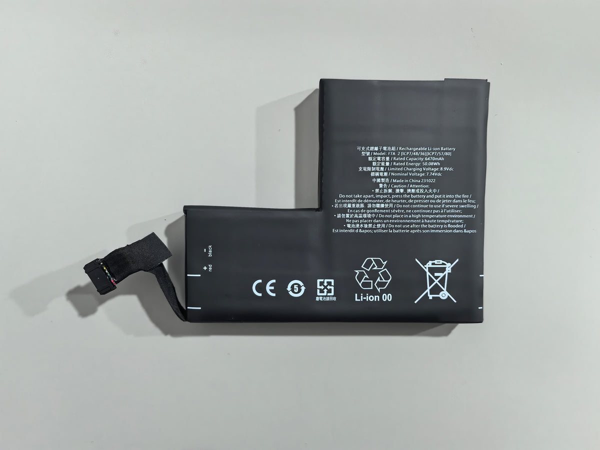 Replacement 7G F7A 2(ICP6/47/36+ICP6/57/80)-2 Battery for Steam Deck LCD/OLED PC 7.74V