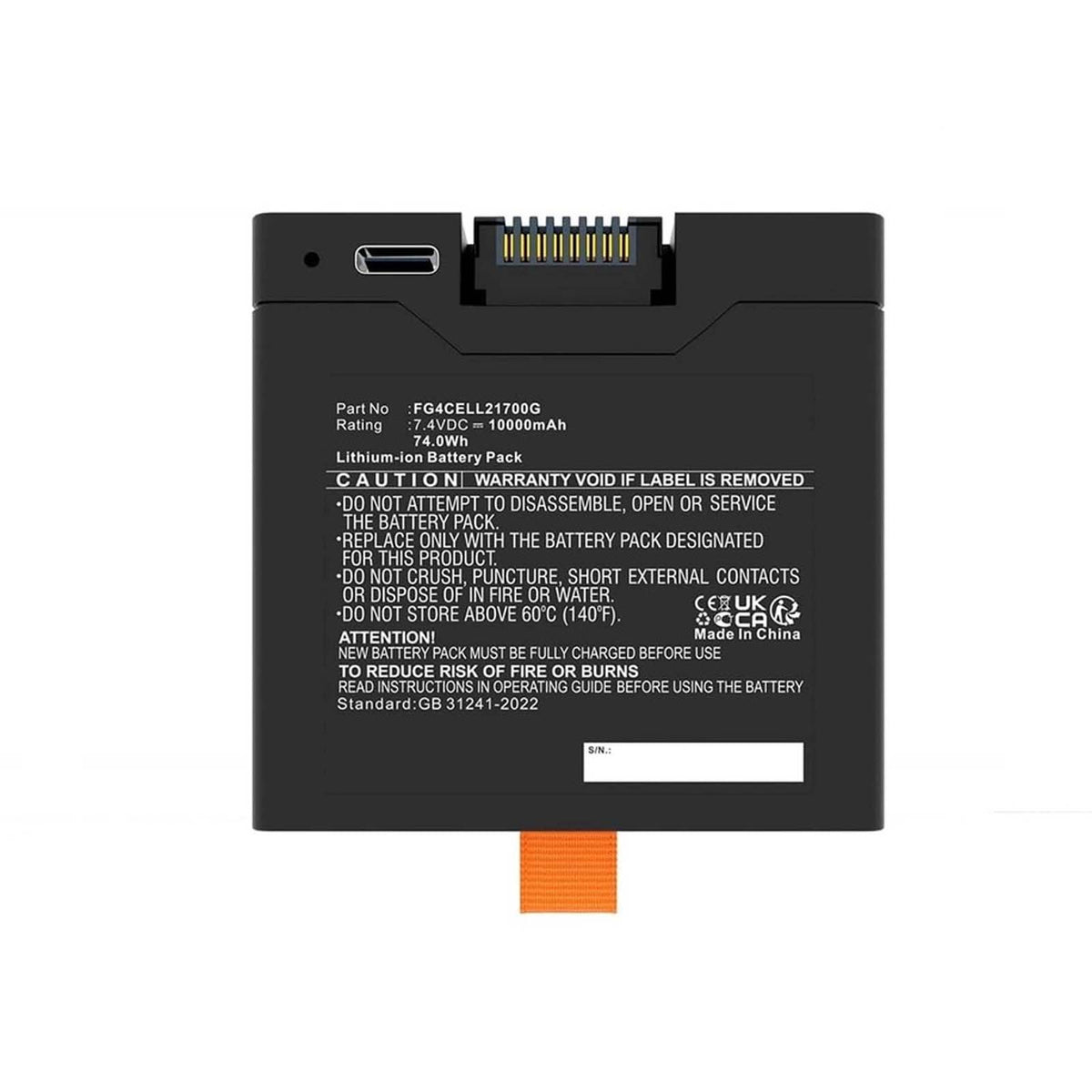 Replacement Battery for JBL PartyBox Stage 320 Xtreme 4 - GF4ELL2170H FG4ELL21700H