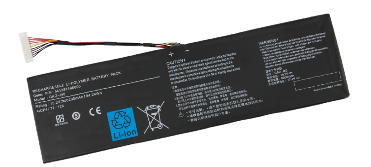 Replacement battery for Gigabyte Aero 14-P64WV6 15 14 V7 14-W-CF2 15x 15w GAG-J40