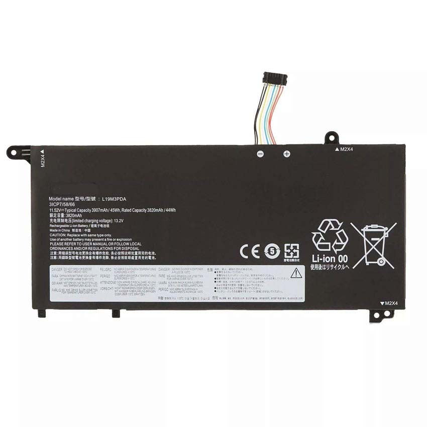 L19M3PDA L19L3PDA L19C3PDA Replacement Battery For Lenovo ThinkBook 14 15 G2 G3 G4 ACL ITL