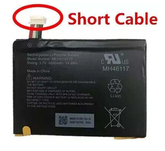 Replacement MLP4110172 Battery 4000mAh For Rand McNally OverDryve 7 / 8 pro