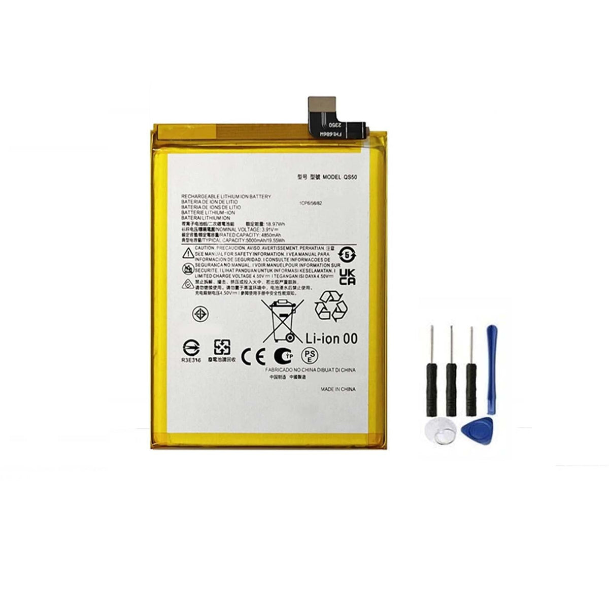Replacement Battery for G Stylus 5G (2024) XT2419V XT2419 T-Mobile QS50