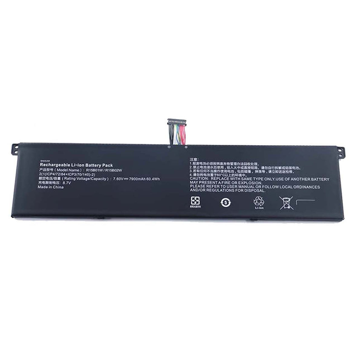 R15B01W Battery For Xiaomi Mi Pro 15.6 inch TM1701 171501-AL 171501-AF 181501