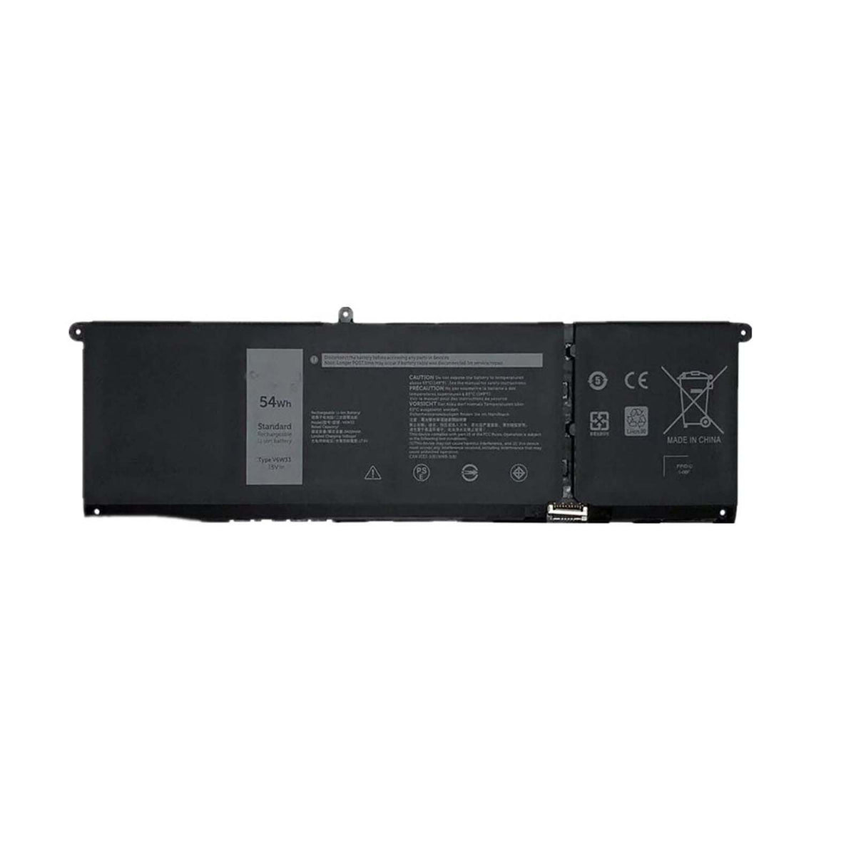 Replacement V6W33 Battery for Latitude 3320 Inspiron 5410 5310 3510 5515 0XDY9K
