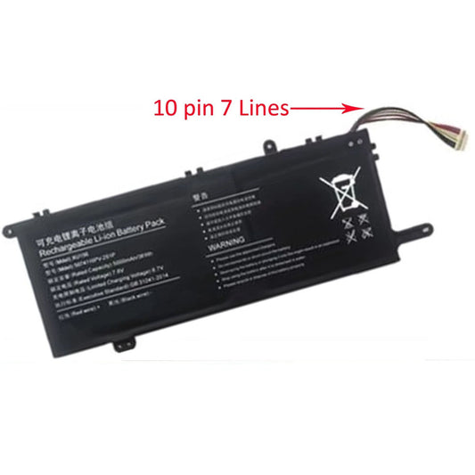Replacement Battery XU156 U516698PV-2S1P 5074116PV-2S1P for T3 XU141 GTBook15 GT BOOK i1502