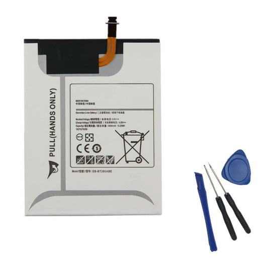 Tablet Replacement Battery EB-BT280ABE EB-BT280ABA for Galaxy Tab A 7.0" Tablet SM-T280 SM-T285 SM-T285YD SM-T285M SM-T287 Series GH43-04588A EB-BT280 with Tools